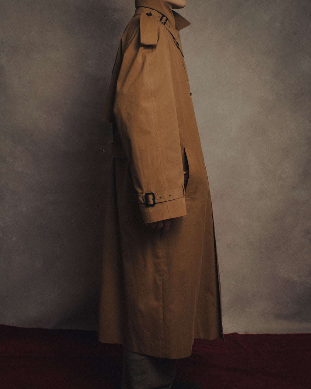 -SPECIAL- “Yves Saint Laurent” 90’s Japanese tailored trench coat