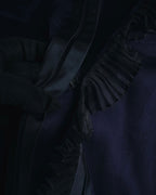 "GUCCI" 90’s-00’s military romantic ruffle blouse