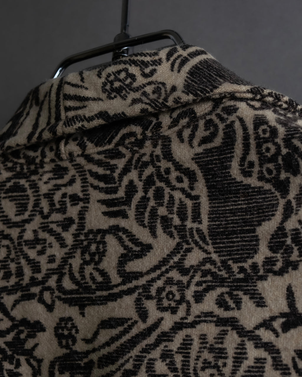 Vintage gobelin oversized gown coat