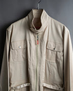 "PRADA" Military detail cotton jacket