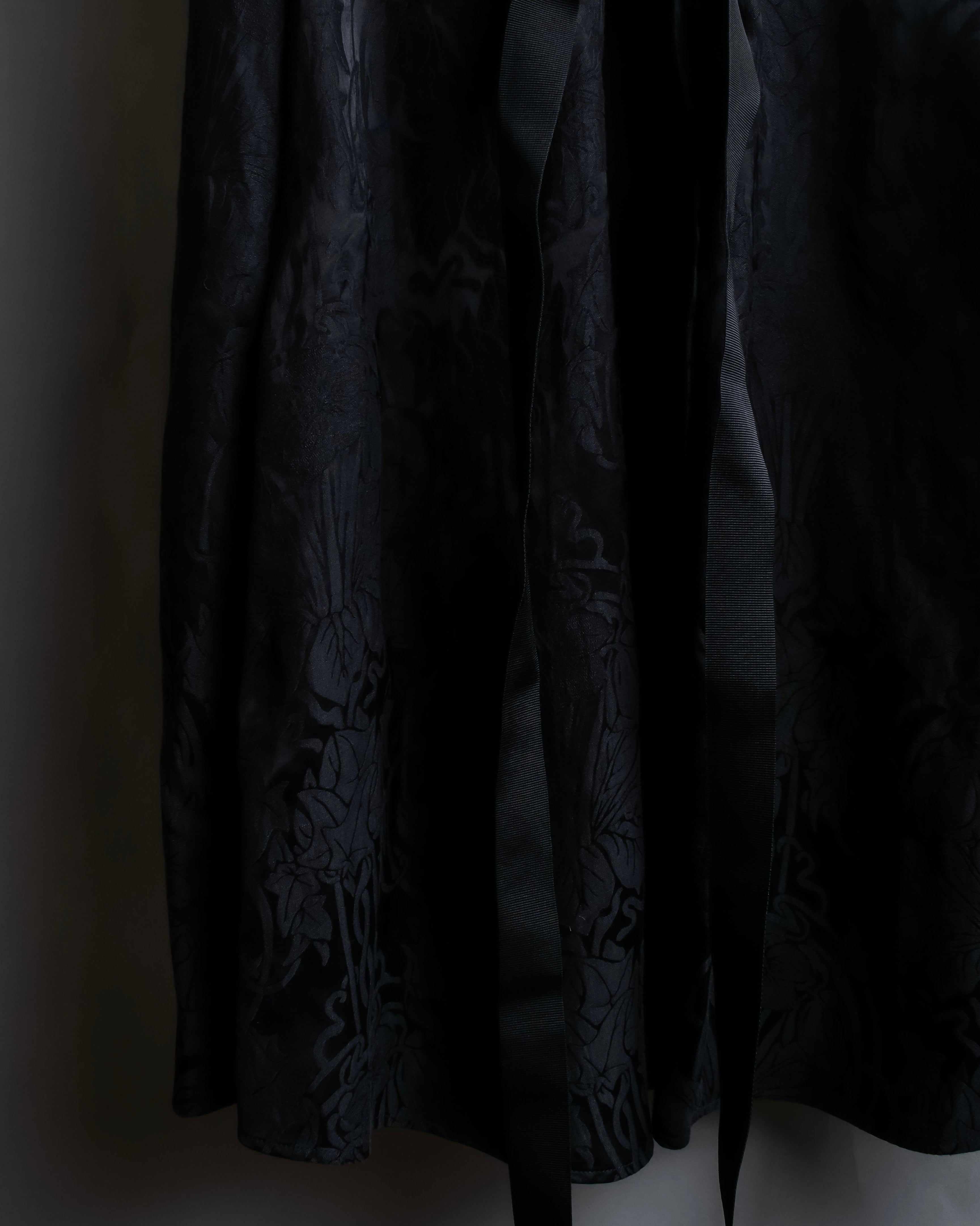 "Olivier Theyskens" Jacquard metal parts design sleeveless dress