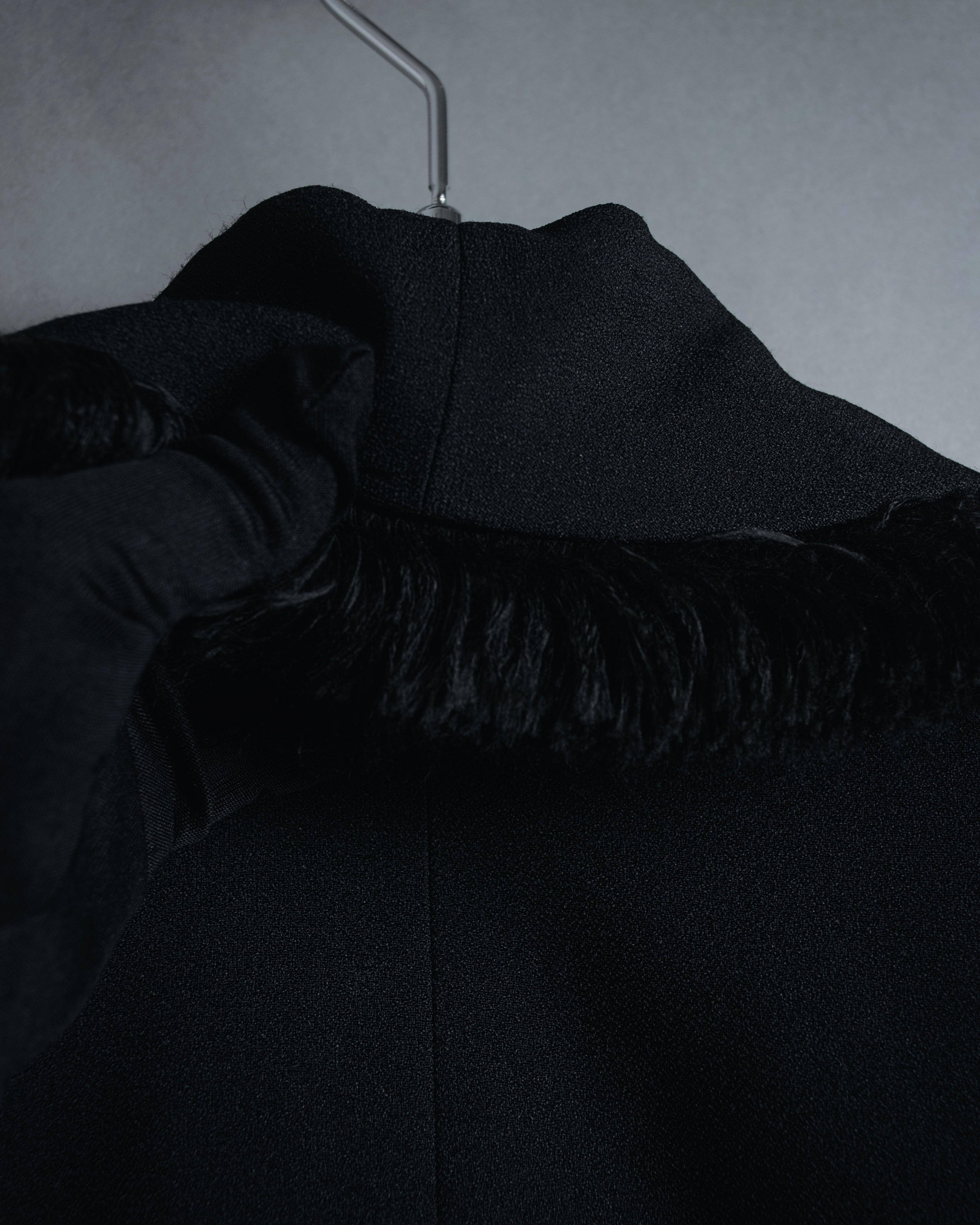 –SPECIAL– "Christian Dior"
98SS fringed peak lapel double breasted jacket