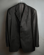 "ARMANI COLLEZIONI" Classic Italian tailoring stripe pattern set up