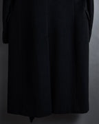 "Max Mara" 90's Asymmetrical front long chester coat