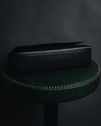 "Salvatore Ferragamo" 90’s-00’s Minimal brushed buckle shoulder bag