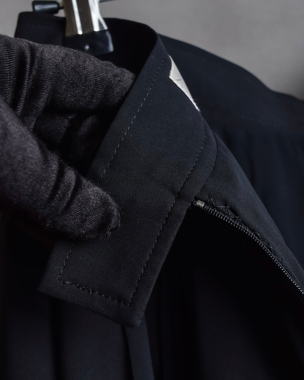 "Chloe" Fold-in pleats maxi length skirt