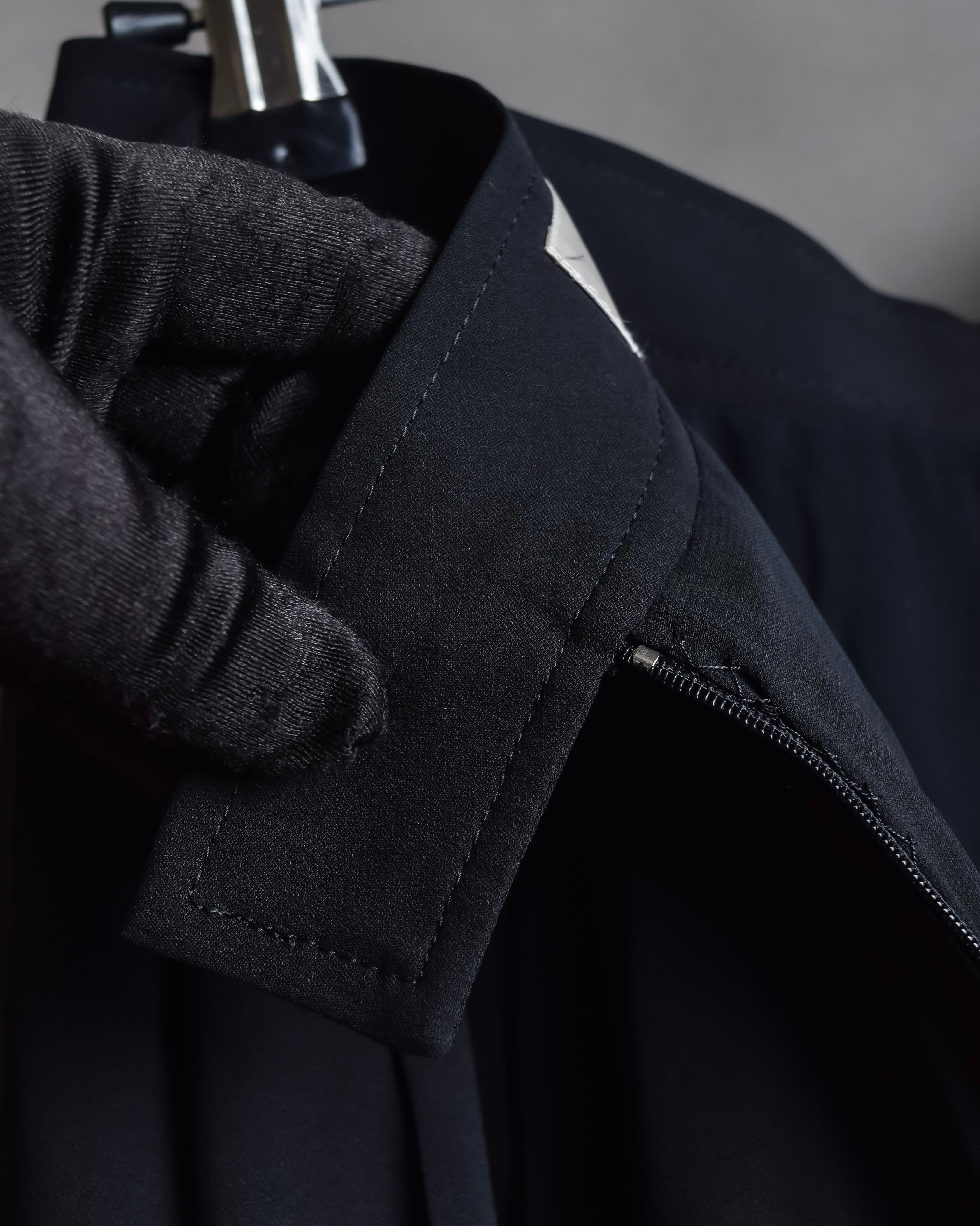 "Chloe" Fold-in pleats maxi length skirt