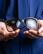 "BOTTEGA VENETA" Butterfly frame tortoiseshell sunglasses