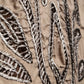 "MAURIZIO PECORARO" Punched ethnic pattern long dress