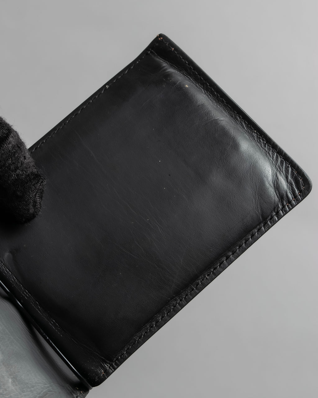 "MAISON MARGIELA" 4-tag design leather money clip