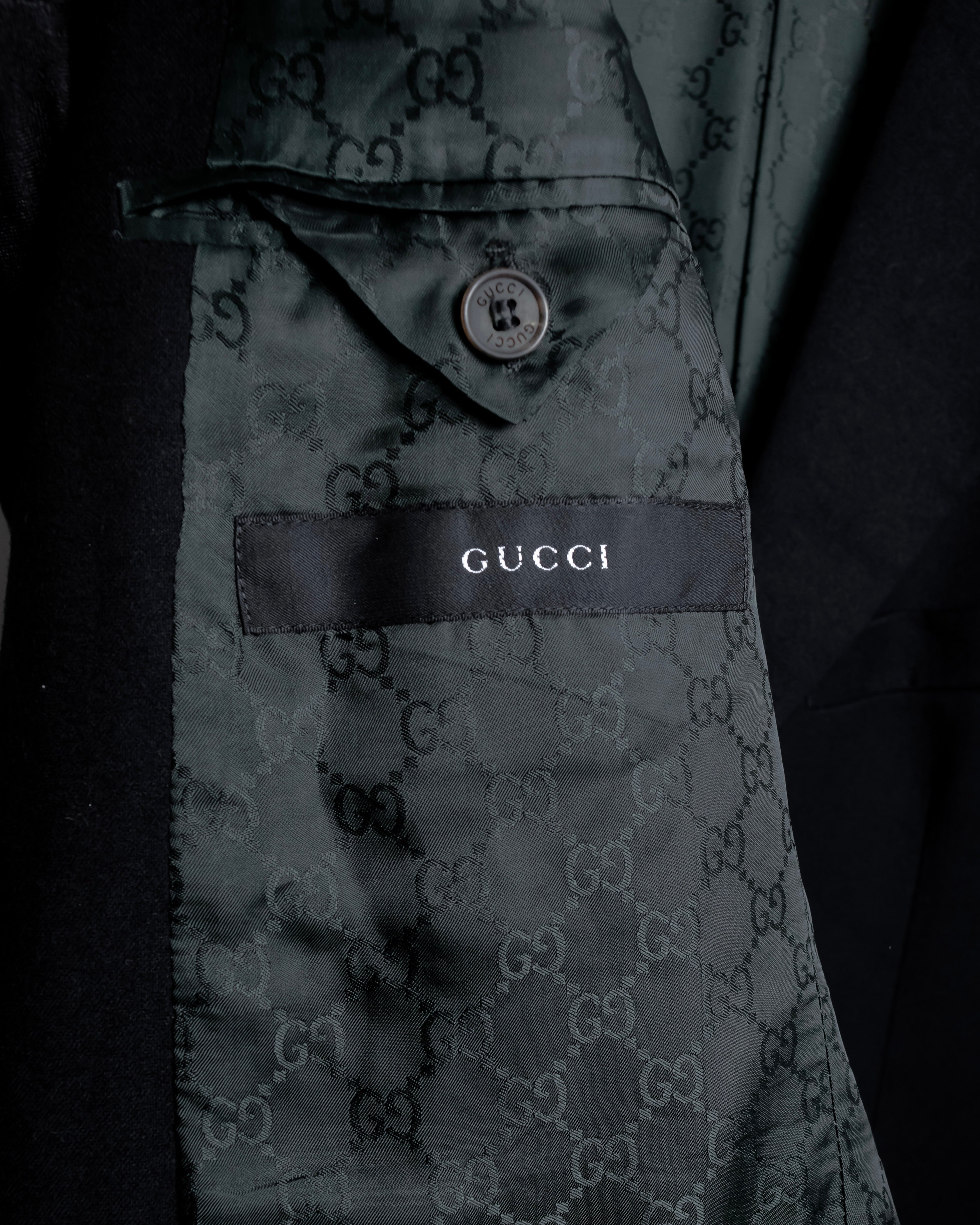 "GUCCI" 90's Tom Ford period classical tailored jacket