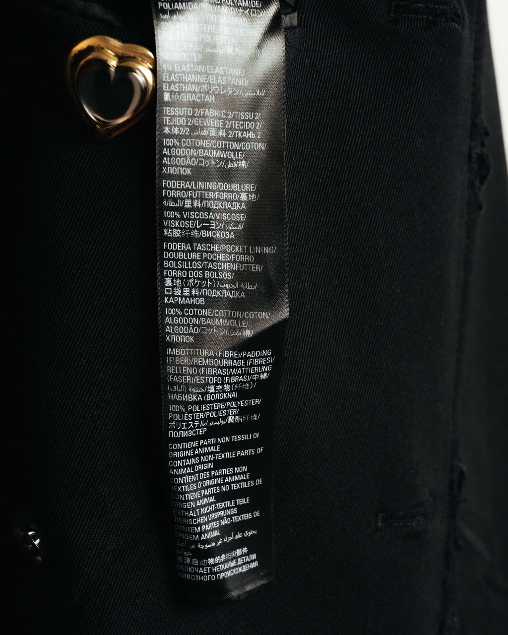 "BALENCIAGA" 2022 Distressed hooded long coat