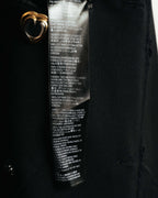 "BALENCIAGA" 2022 Distressed hooded long coat