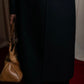 "ALBERTA FERRETTI" Large button shaped flare silhouette soutien collar coat