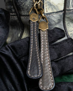 "DOLCE &amp; GABBANA" Miss edge series calf leather 2 way bag