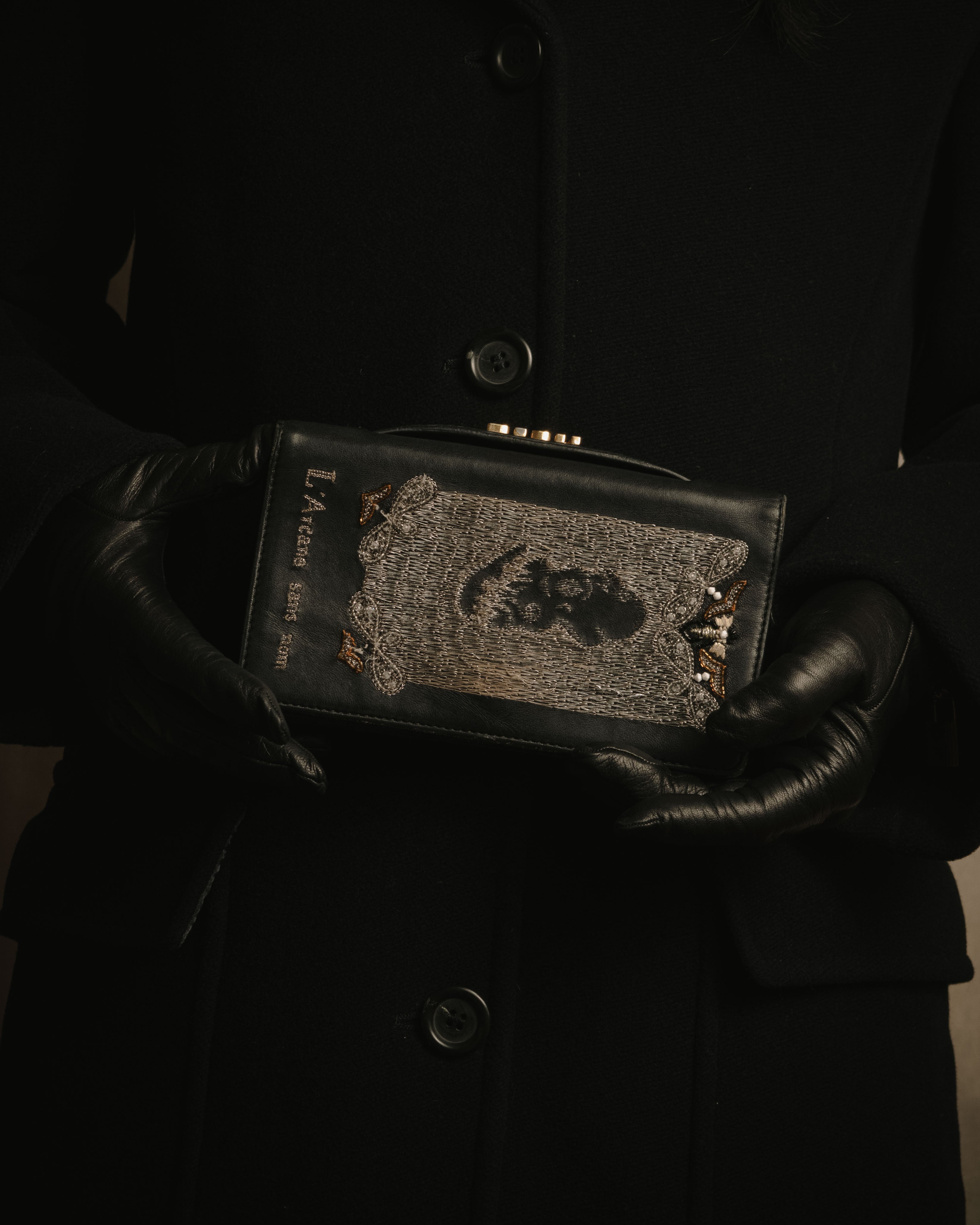 –SPECIALS– "Christian Dior" 10's L’Arcane sans nom tarot collection wallet clutch bag