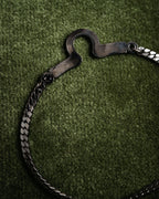 “Christian Dior” 70’s-80’s Horsebit motif chain bracelet