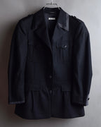 "MIU MIU" Military details trimmings tailored jacket