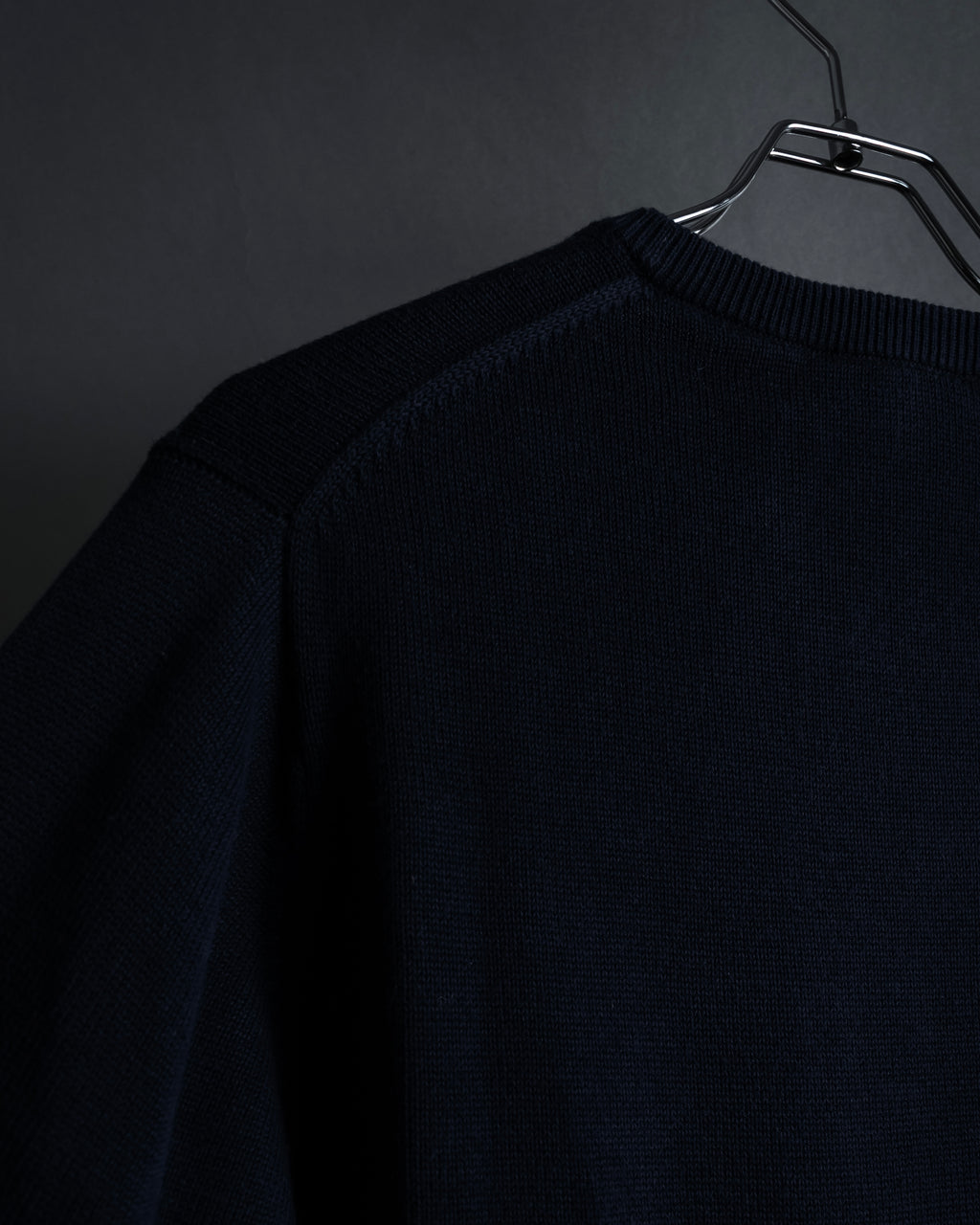 "HERMES" 80's-90's Minimalist design cotton knit