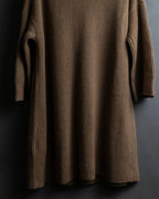 "POLO Ralph Lauren" Buckle closure design ribbed cardigan