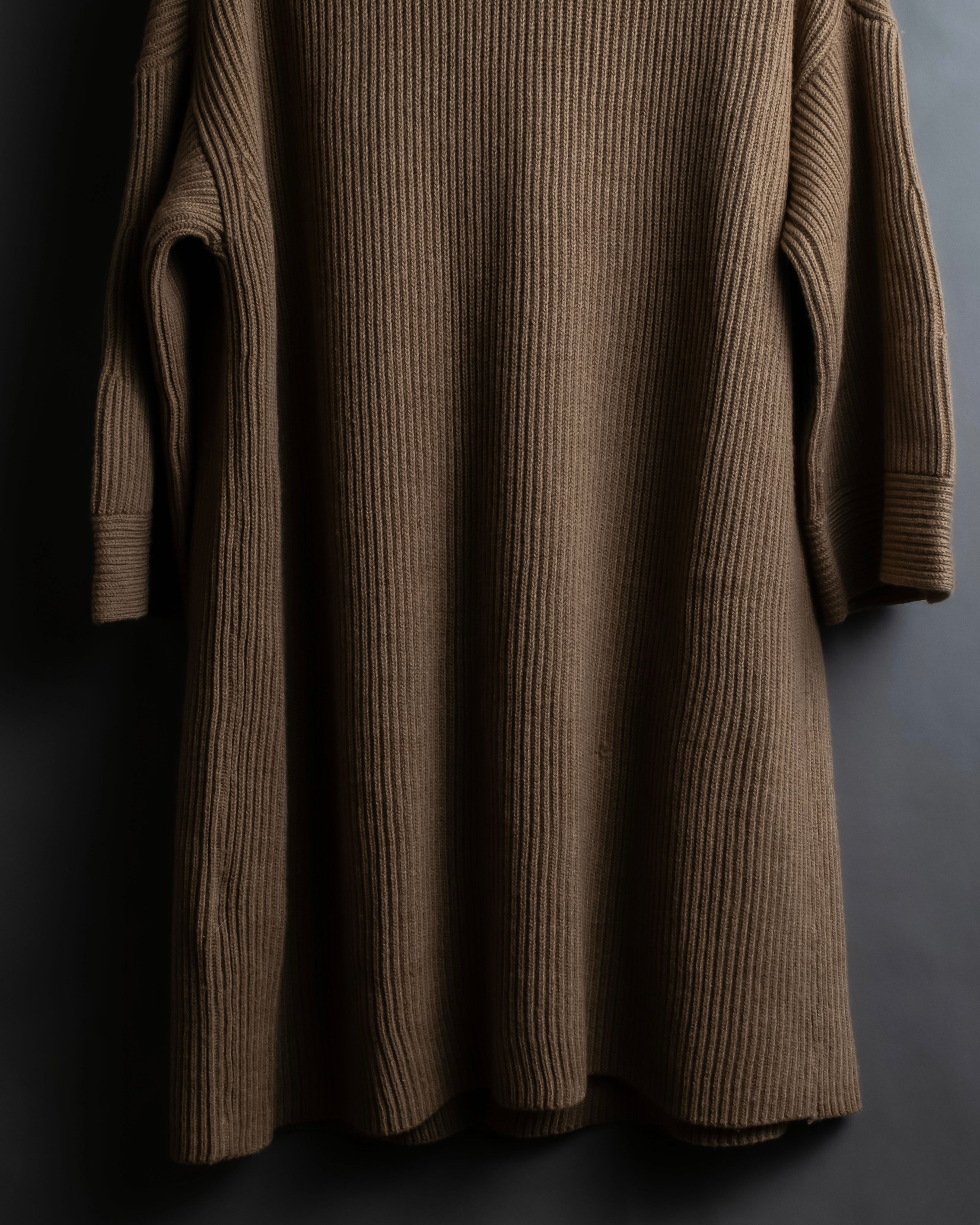 "POLO Ralph Lauren" Buckle closure design ribbed cardigan