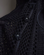 "NOKO OHNO" Layered organza frill embroidered dress