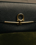 “Salvatore Ferragamo” Vintage gancini continental wallet