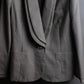 "Christian Dior" Double shawl collar design tailored jacket