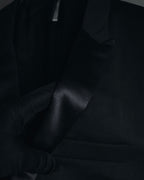 "Dior Homme" Chris Van Assche design satin lapel tuxedo set up