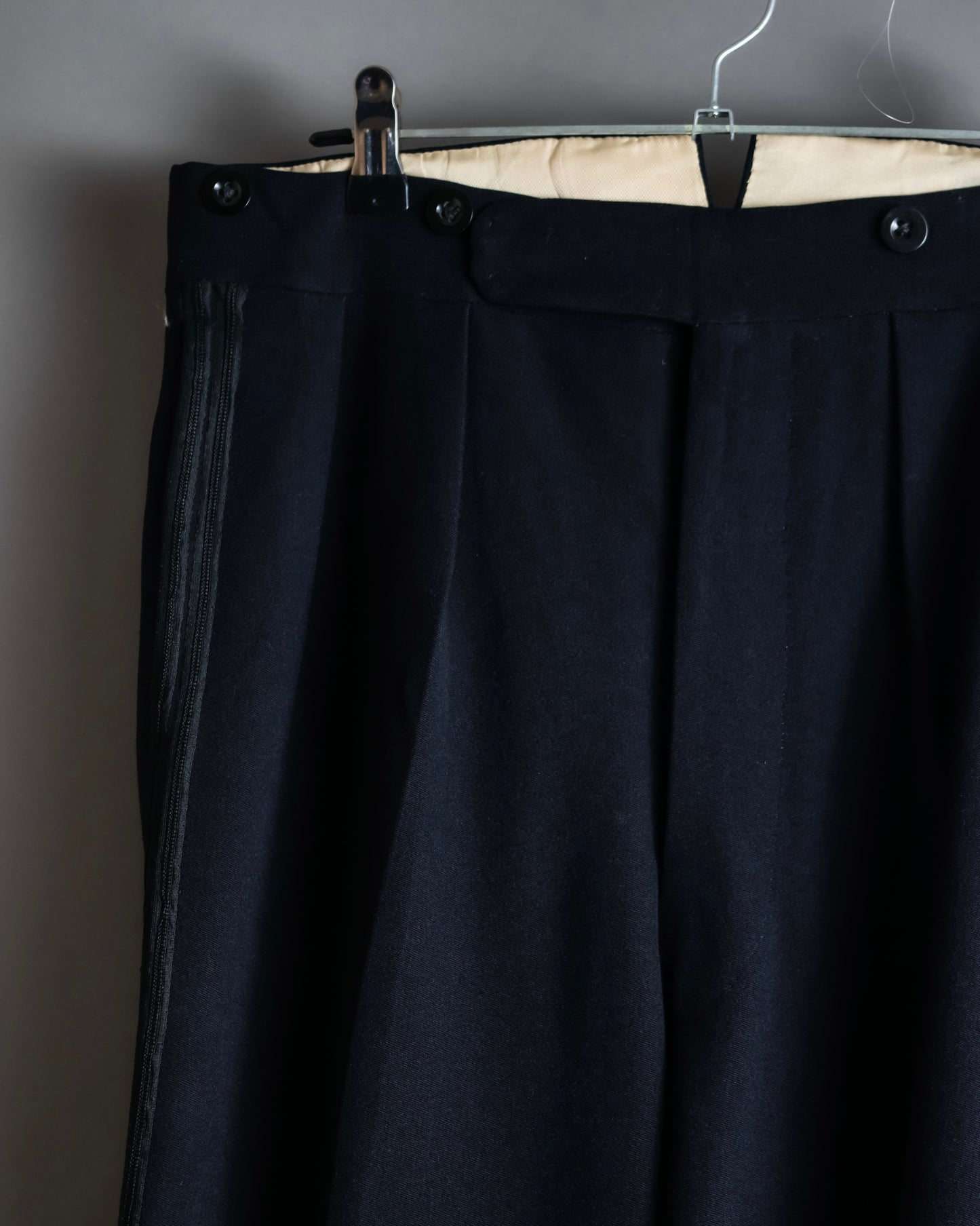 Vintage high waist tuxedo slacks