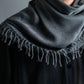 “GUCCI” GG pattern fringe detail scarf