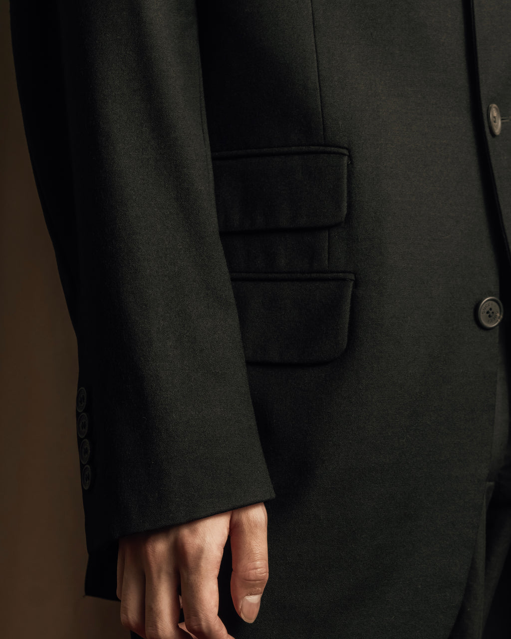 "GUCCI" 90's Tom Ford period classical tailored jacket