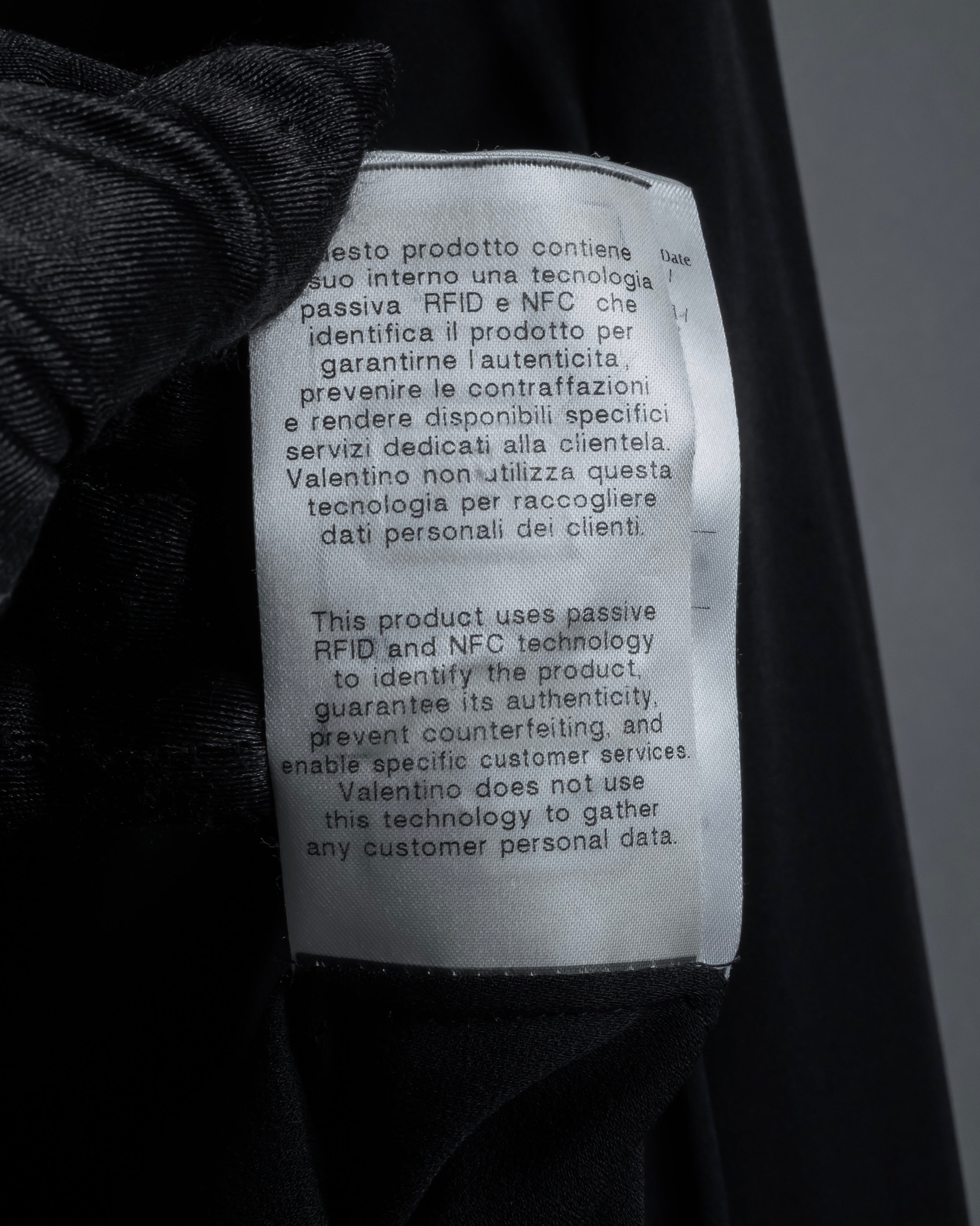 "VALENTINO" 2020-21 Gathered design bow tie skipper silk pullover