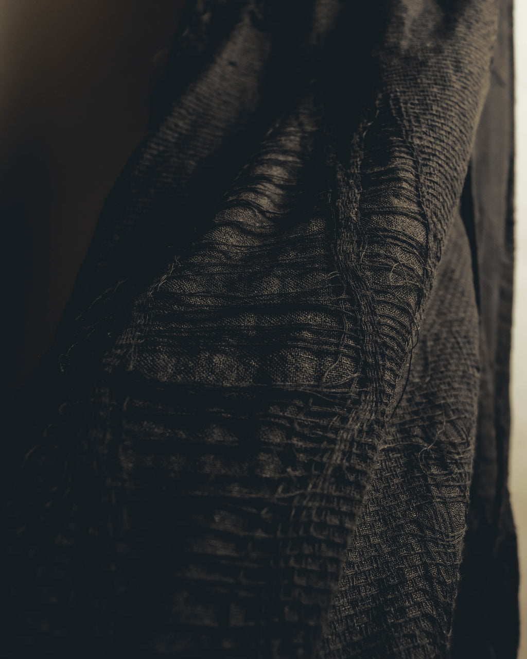 -SPECIAL- "Y's" 21SS Textured sleeveless long vest