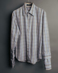 “VIKTOR & ROLF Monsieur” 00’s-10’s checked cotton dress shirt
