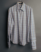 “VIKTOR & ROLF Monsieur” 00’s-10’s checked cotton dress shirt