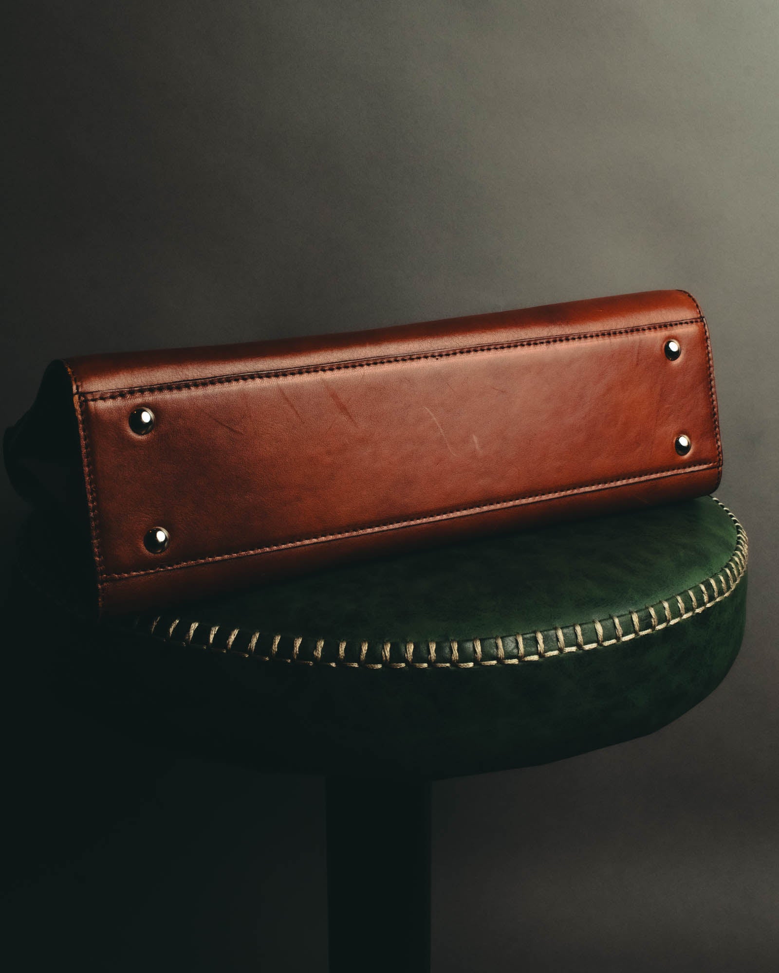 "Jean Paul Gaultier" 90's-00's Structured leather shoulder bag