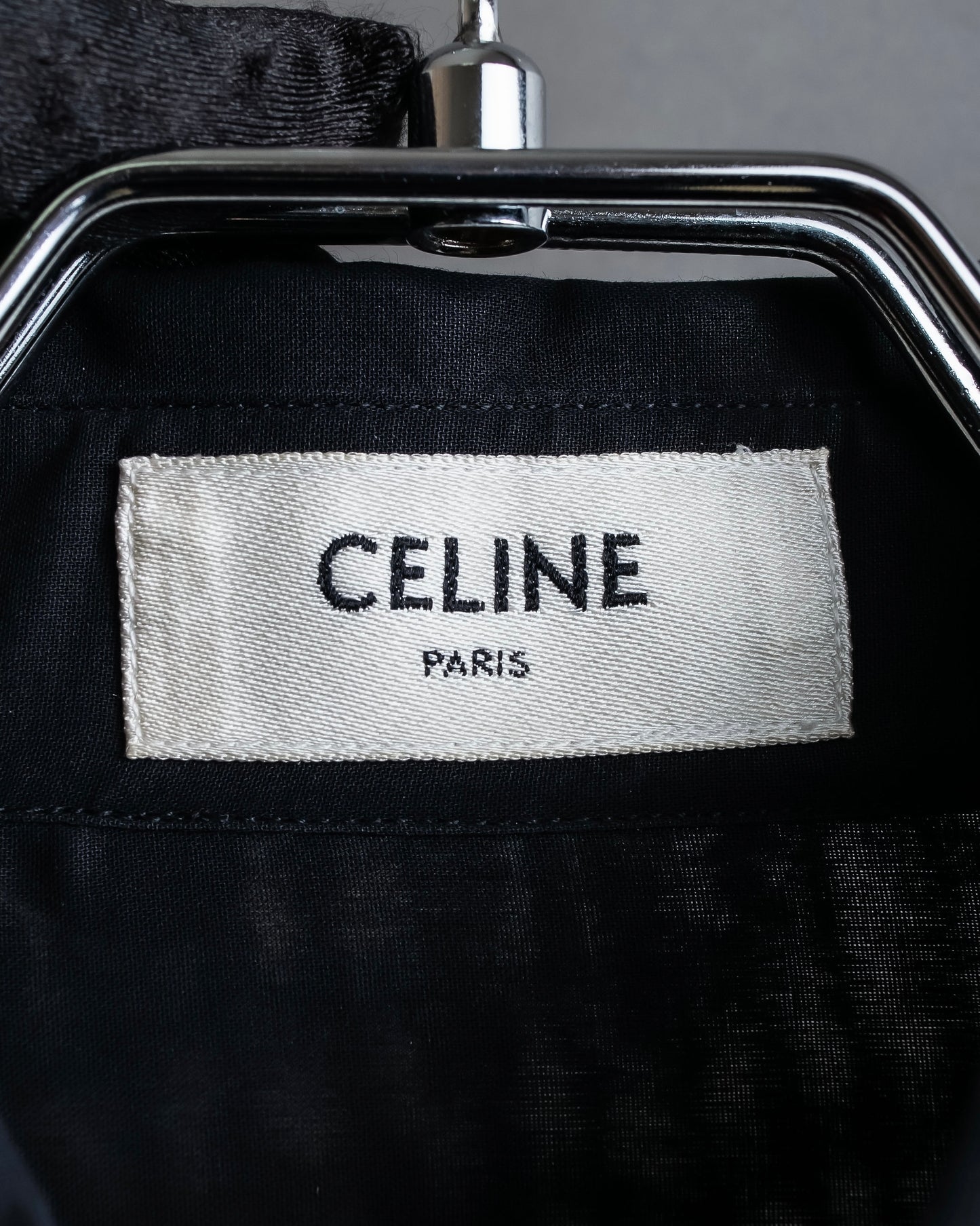 "CELINE" Box cut gathered design round colour blouse