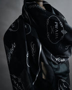 “PRADA” 2000’s Logo large scarf