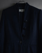 "Christian Dior" 90’s Stand-up collar shaped jacket