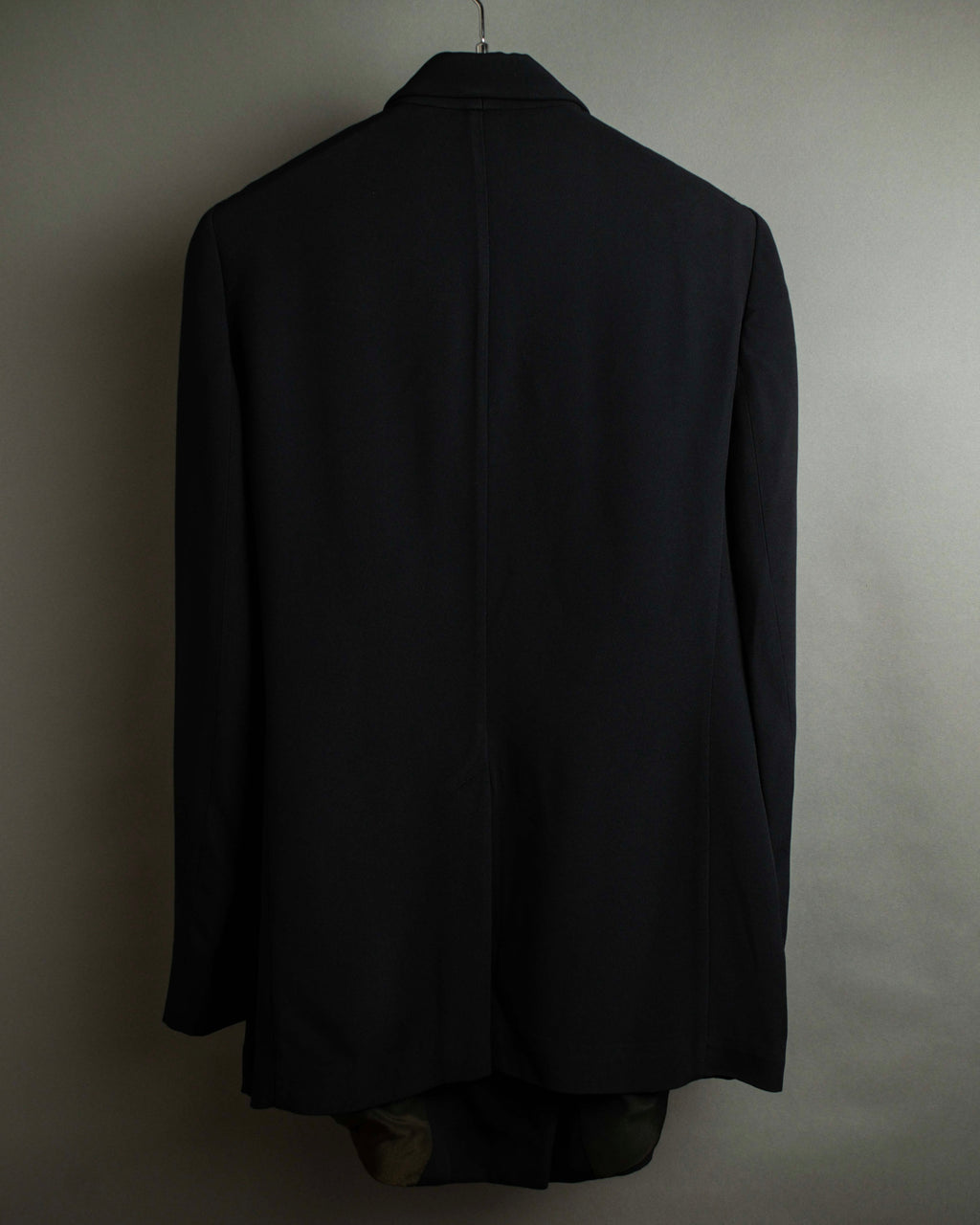 "GUCCI" Three-dimensional lapel design draped tailored jacket