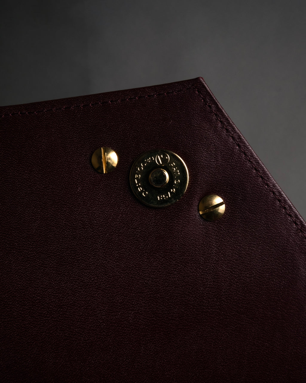 “Christian Dior” 1980’s-1990’s CD logo envelope chain bag