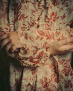 -SPECIAL- "GUCCI" 2010's-20's Romantic floral ruffle blouse