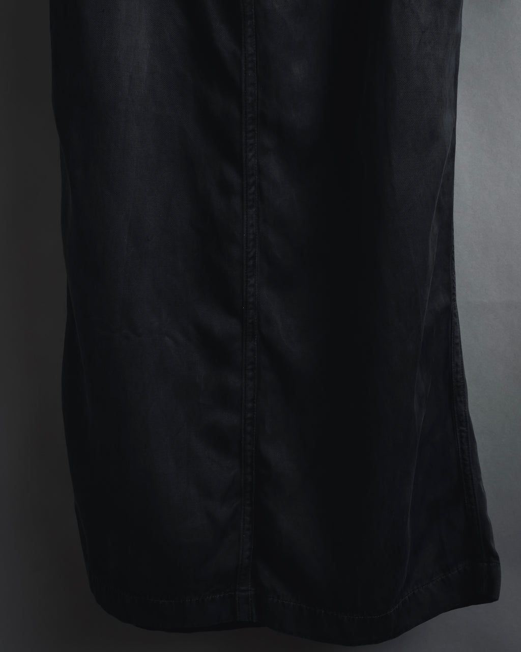 "DRIES VAN NOTEN" 10’s cupro-cotton satin long skirt