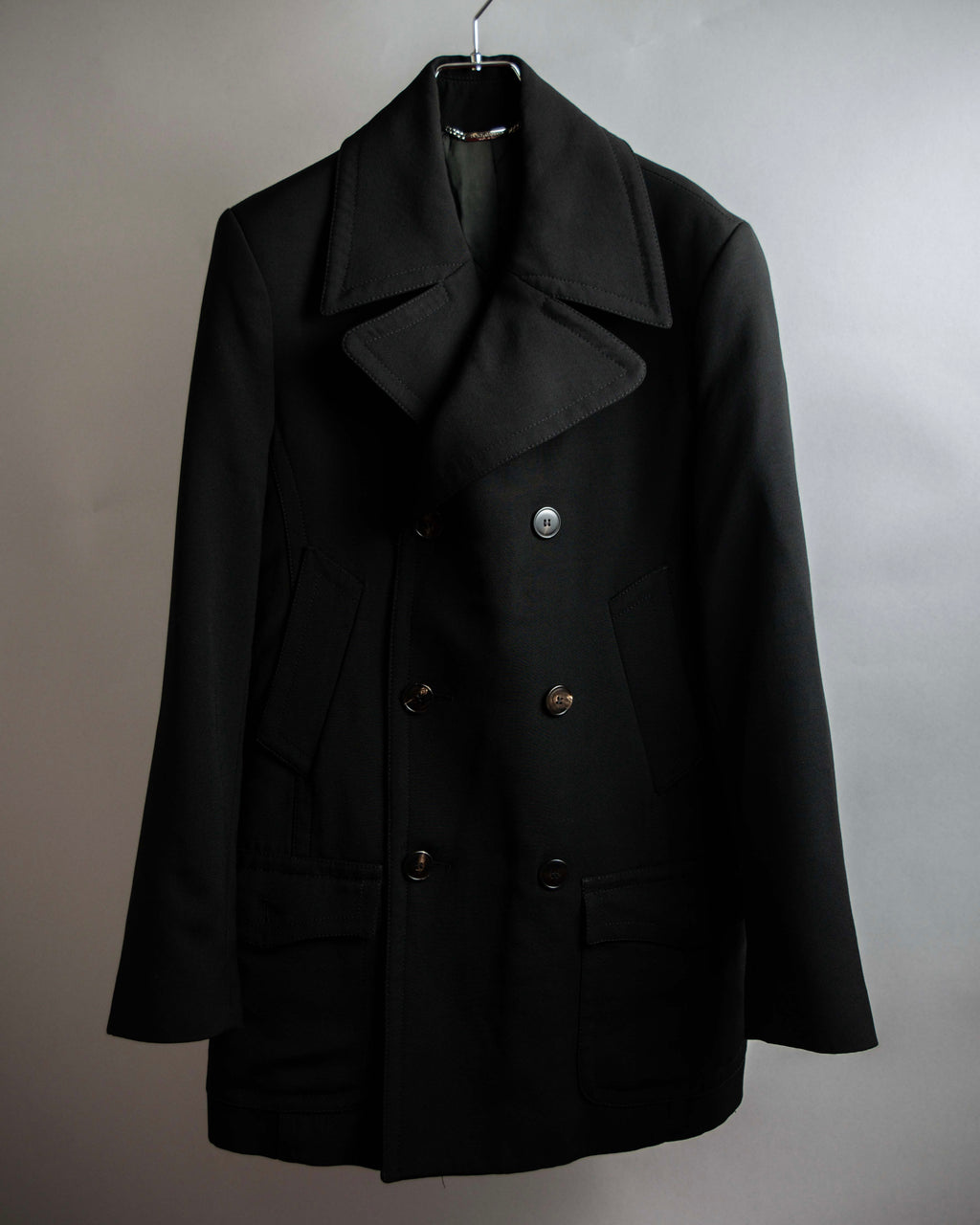 "Dolce & Gabbana" Navy originated Italian tailored pea coat