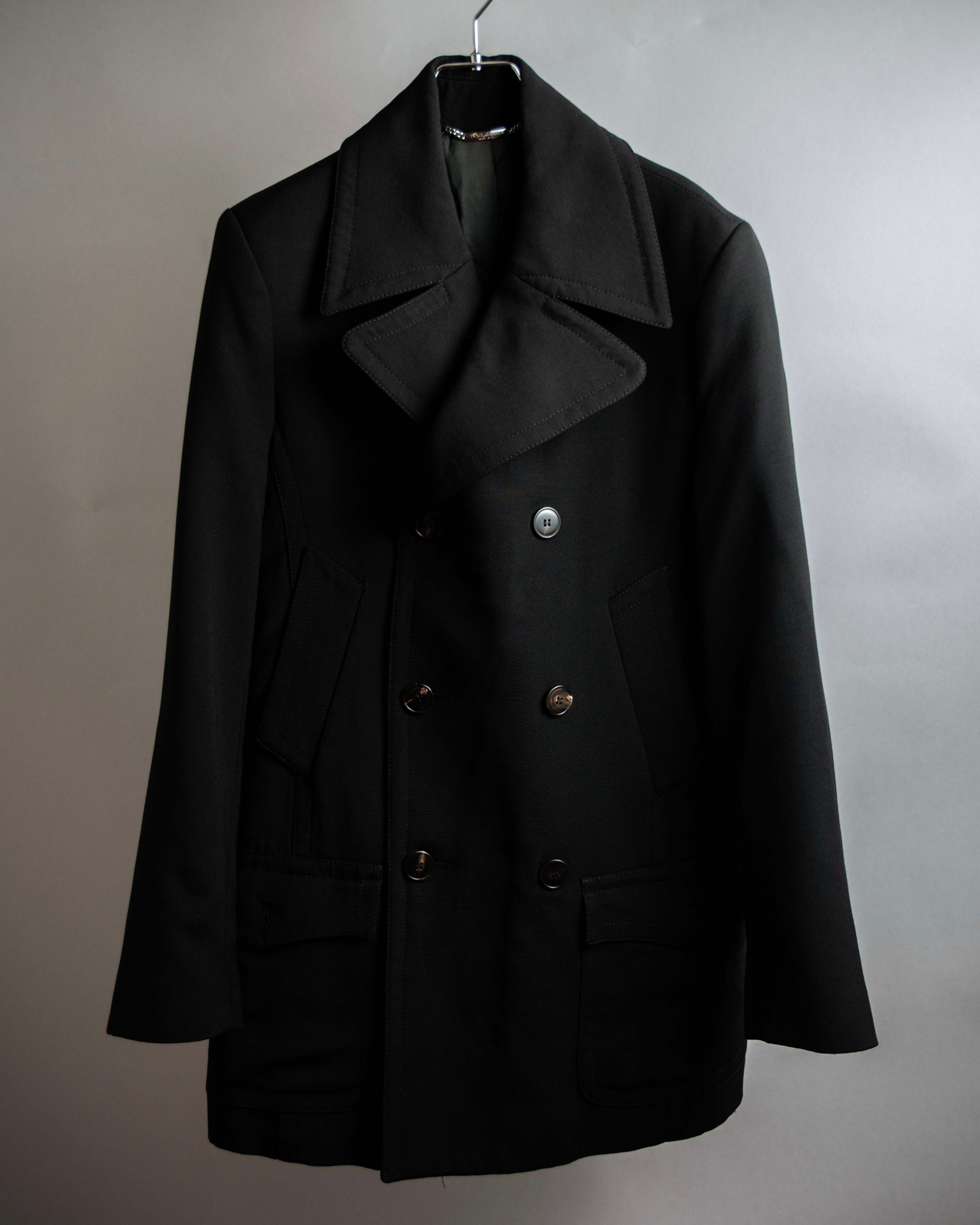 "Dolce & Gabbana" Navy originated Italian tailored pea coat