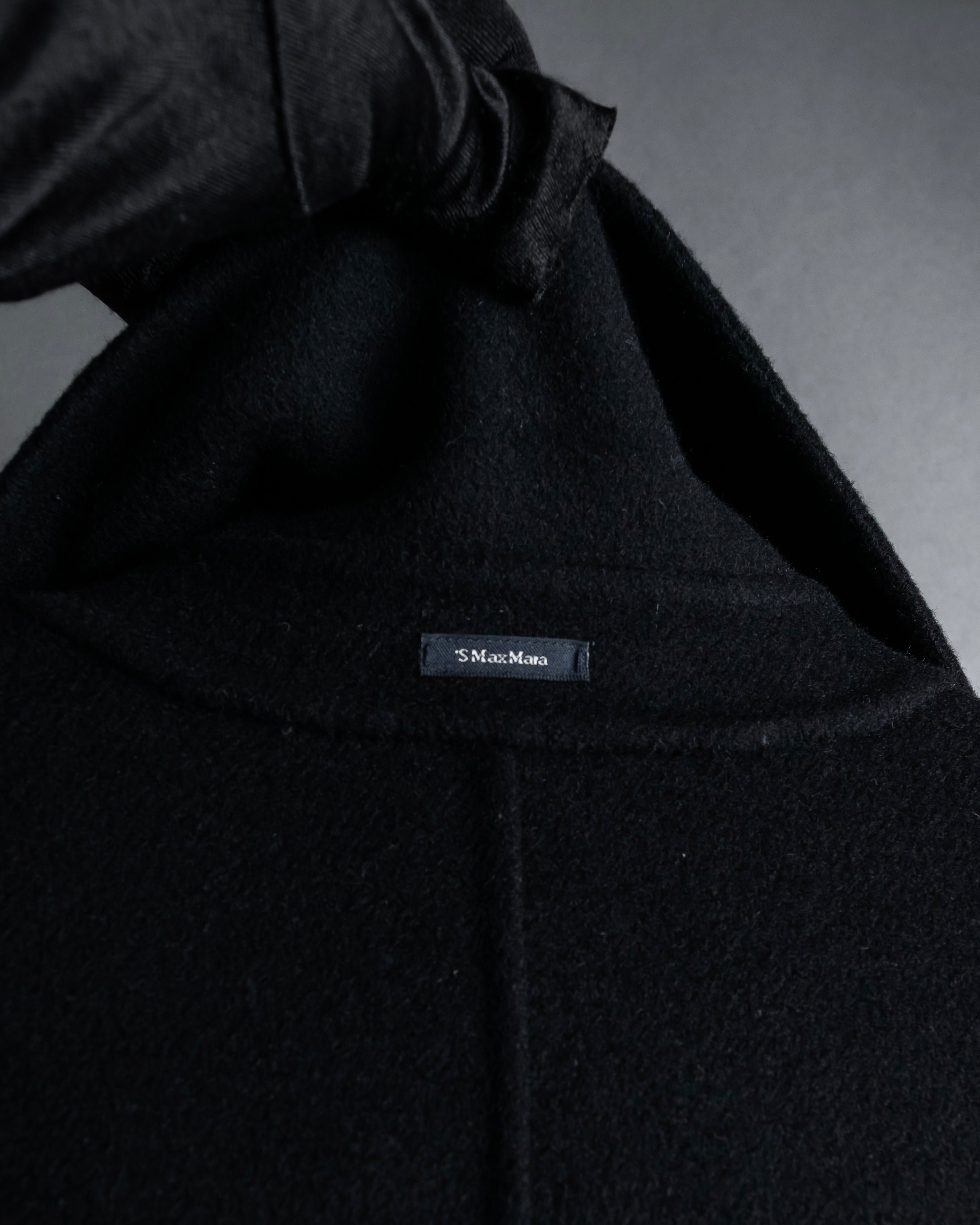 "S Max Mara" 21AW Structured double-breasted long chester coat