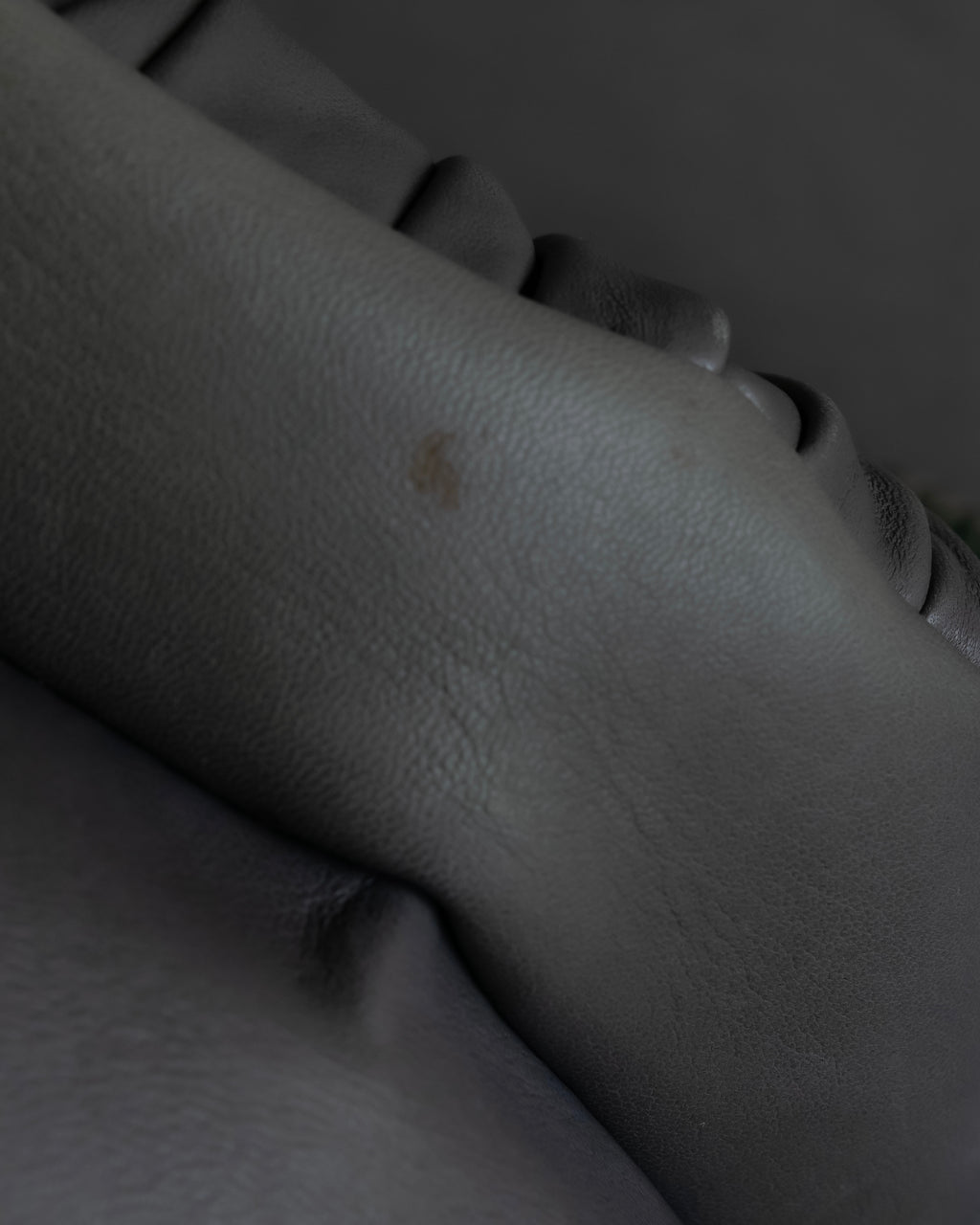 "Christian Dior" John Galliano period Gathering design leather hand bag