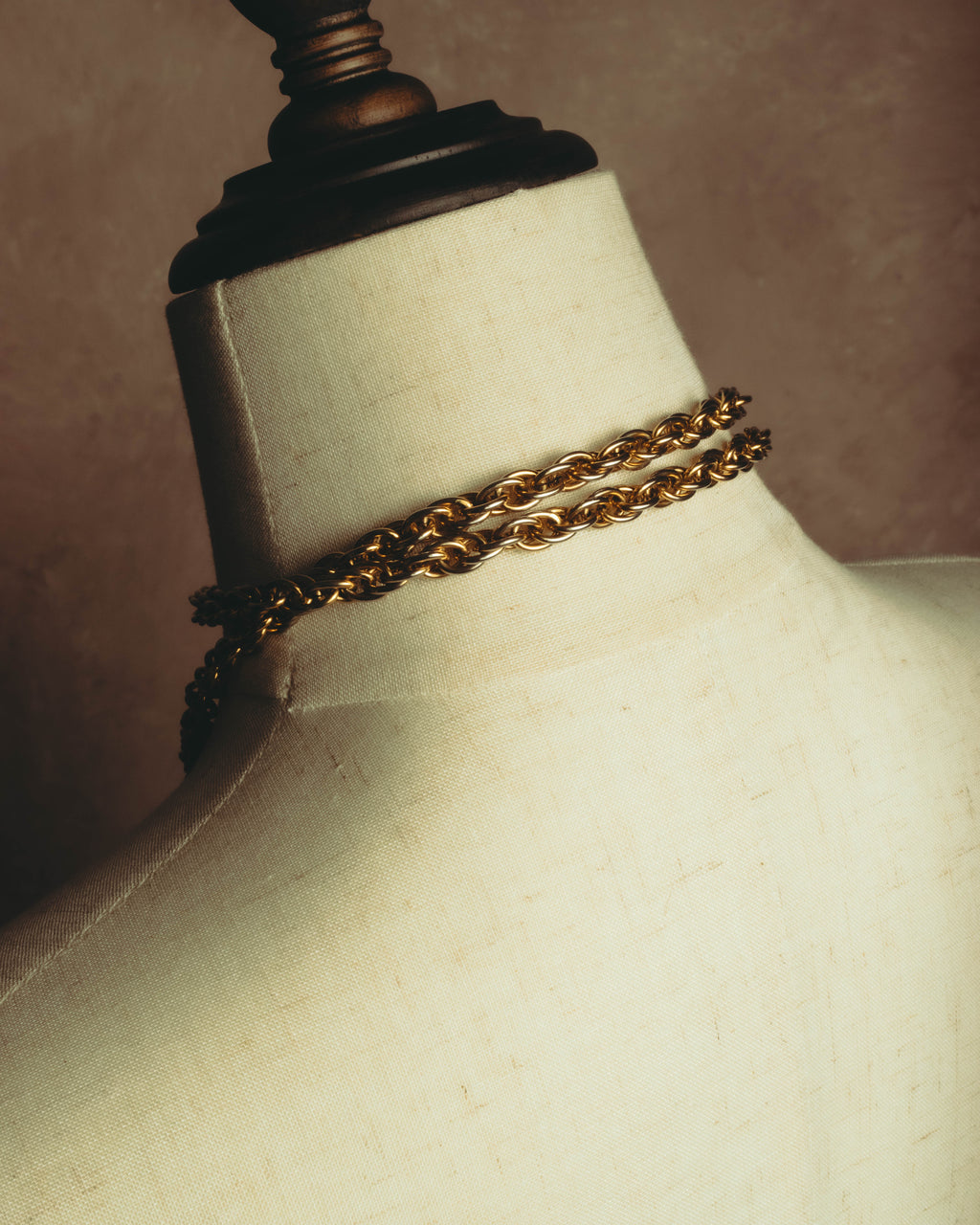 –SPECIAL– "CHANEL" 80's Gripoix Byzantine cross pendant necklace