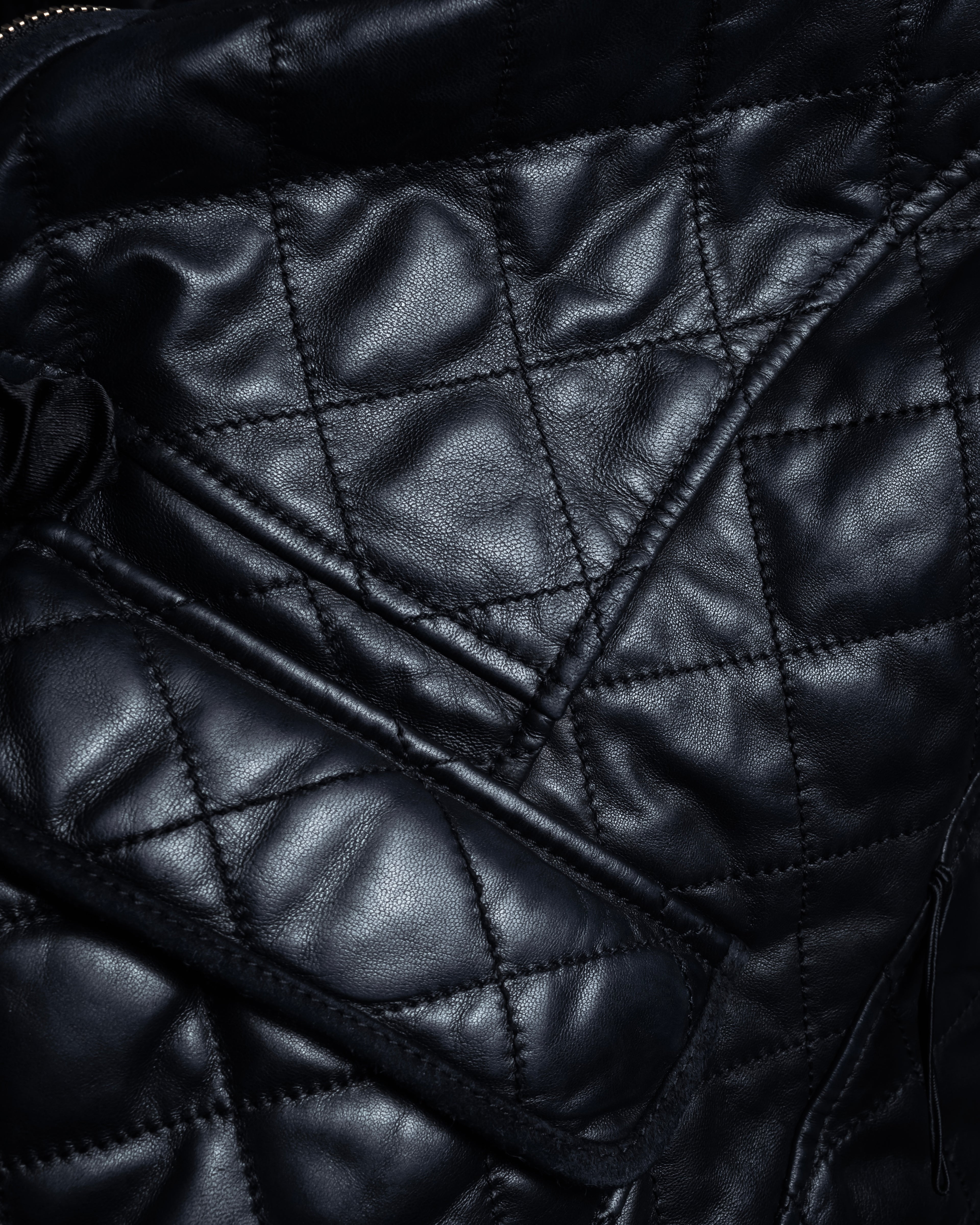 -SPECIAL- "LOEWE" 2009-2013's Quilted design reversible lambskin jacket